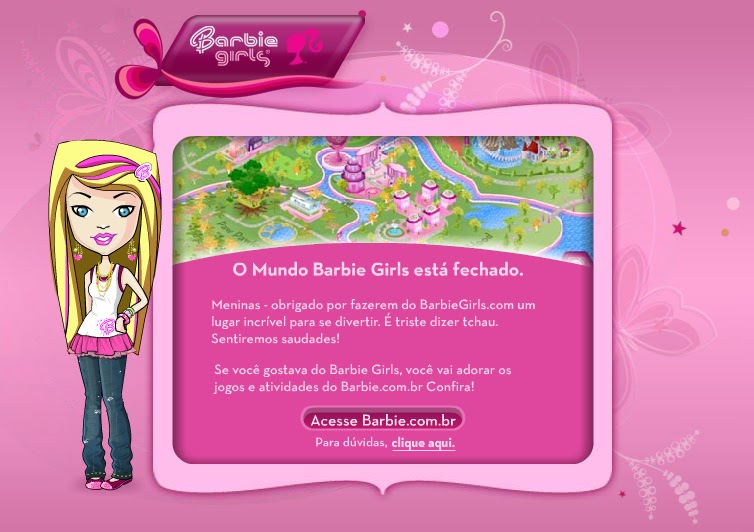 Barbie Girls Clube: Despedida BG!